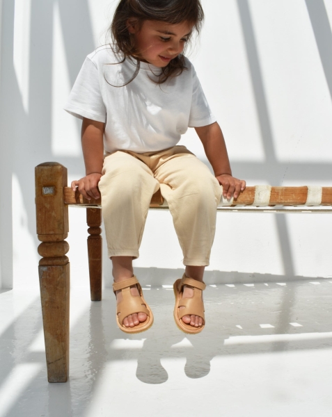 Du Loua Sandale "du Alfie" - Nude